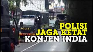 Umat Islam akan Menggelar Demo, Polisi Sudah Siaga di Konjen India Umat Islam akan Menggelar Demo, Polisi Sudah Siaga di Konjen India