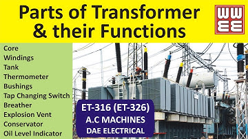 Parts of Transformer and their Functions | Construction of Transformer | Urdu/Hindi | WWEE
