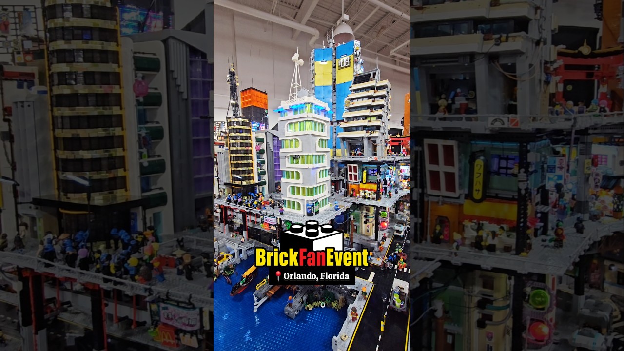 Мероприятие для фанатов Brick в Орландо | ОГРОМНЫЕ LEGO-сборки