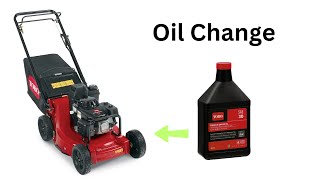 [Oil Change] Toro 21 in. Commercial Lawn Mower