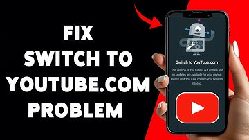 How To Fix Switch To YouTube.com Problem 2025 | Solve YouTube Redirect Issue