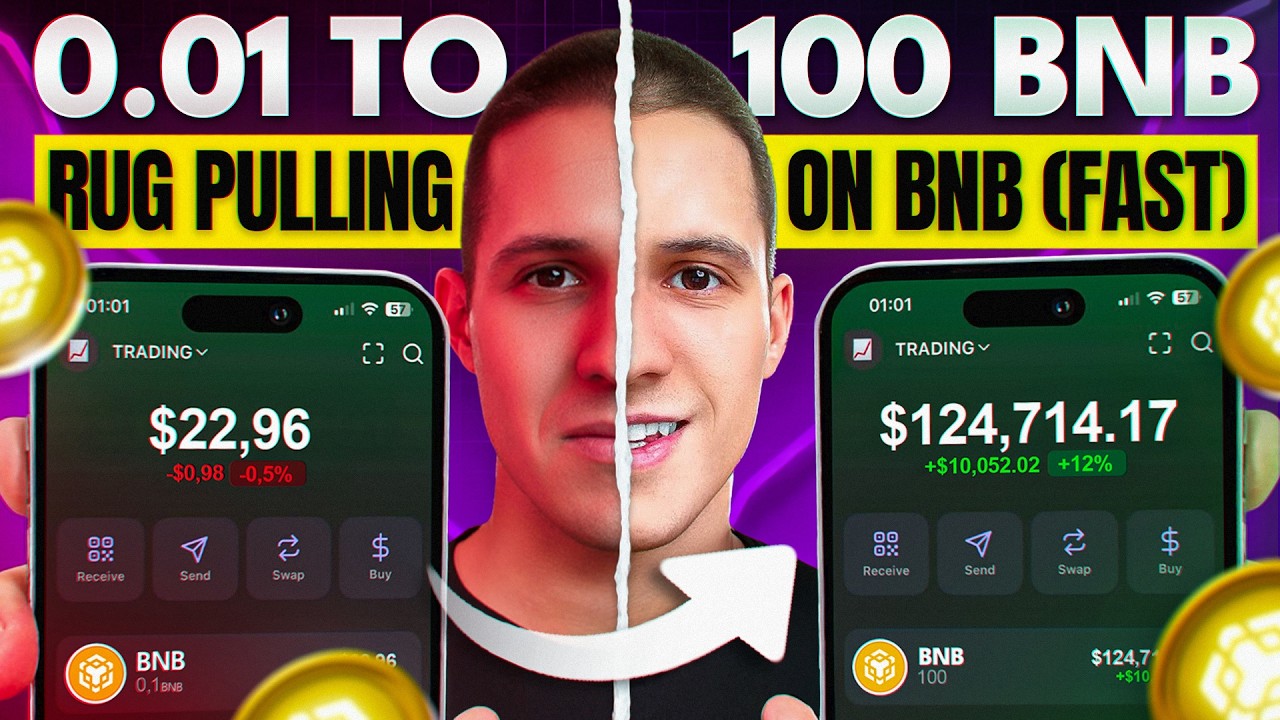 0.01 to 100 BNB Rug Pulling BNB Memecoins (FAST METHOD) - YouTube