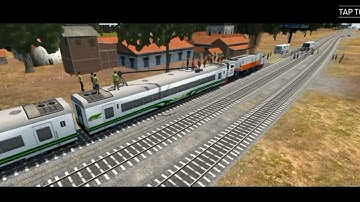 Indonesia Train Simulator | Chapter 7 Film Shooting Story Mode New Update | Sim Game