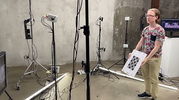 Volumetric Camera Calibration with Azure Kinects using EF EVE™