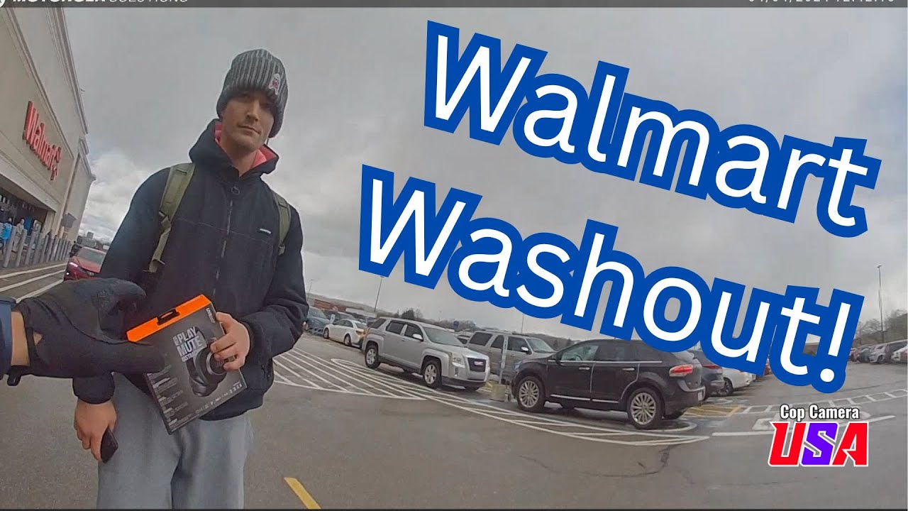 Whistling Cop Catches Shoplifter In The Act - YouTube