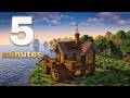 5-Minute Starter House Tutorial | Minecraft
