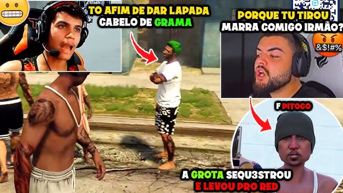 O ENCONTRO DO BK E PAULINHO O LOKO 🤣 - O CORONEL SEQUESTROU O 01? - GTA RP  CDA 