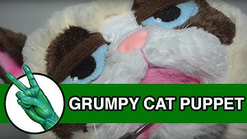 Grumpy Cat Hand Puppet Tardar Sauce - Runforthecube Product Review