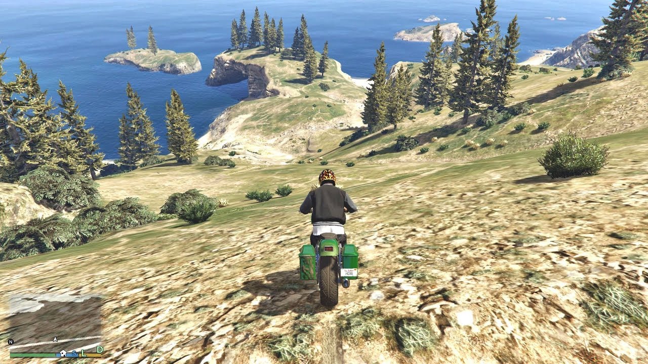 Grand Theft Auto V Spaceship Part 21 Tataviam Mountains Northern side