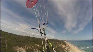 160302 paragliding portsea victoria australia