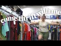 Come Thrift With Me At Goodwill! | GOOD AMERICAN JEANS & More!