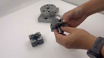 HPEDM steel 54*54 3R-651E-P CNC EDM centering adapter pallet