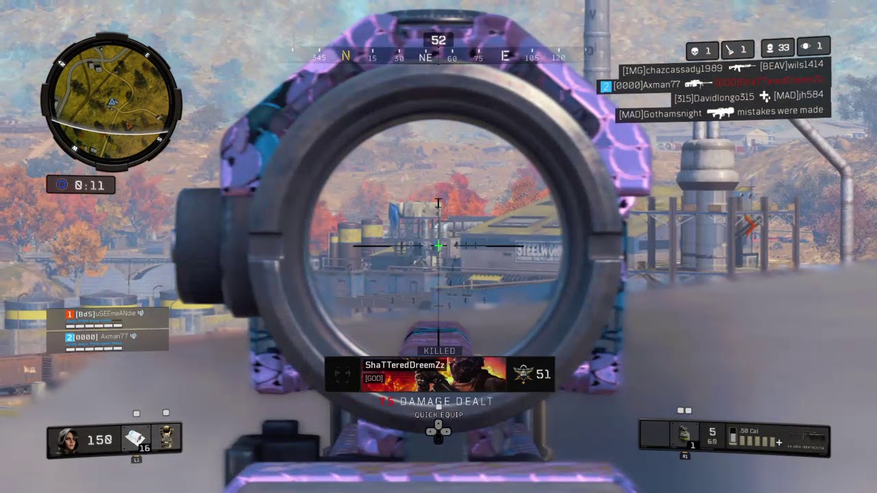 346 Meter Kill XBDS A.K.A 50 Cal