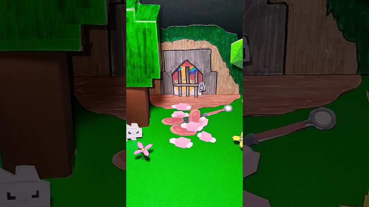 SQUID KID 99 NIGHTS IN THE FOREST ROBLOX бумага своими руками