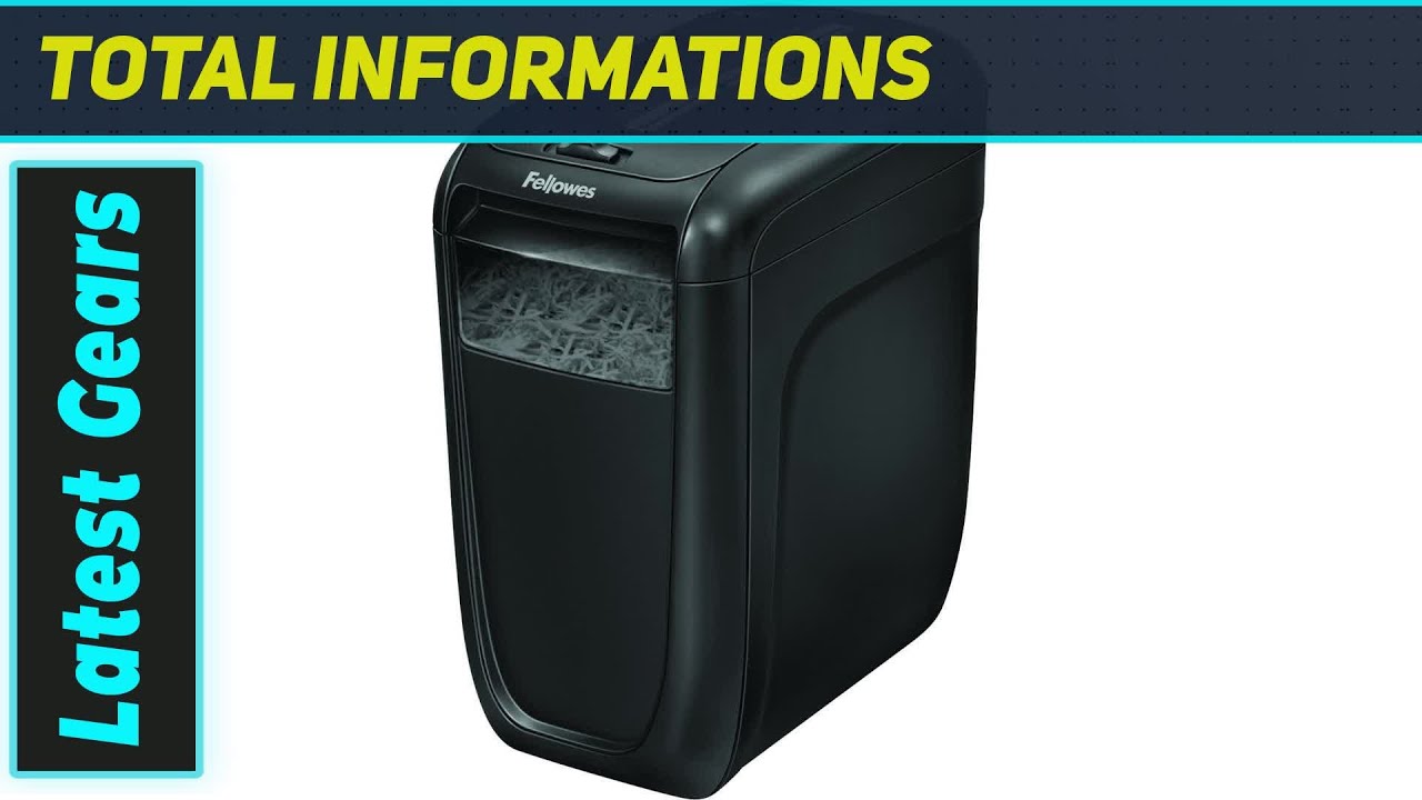 Fellowes Powershred 4606004 60Cs: The Ultimate Home Office Shredder