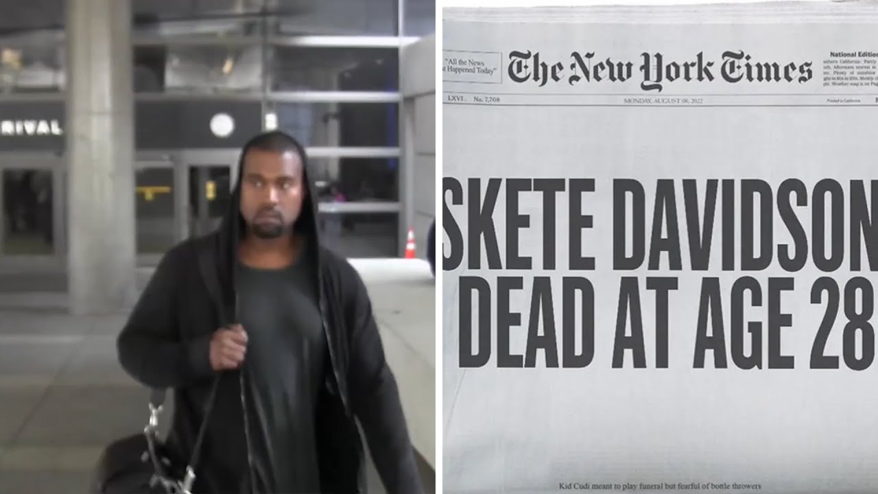 Kanye West declares 'Skete Davidson dead at 28' after breakup with ...