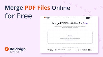 How to Merge PDF Files Online for Free