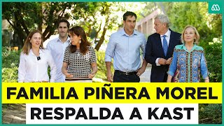 "Estamos por convicción": Familia Piñera Morel anuncia respaldo a José Antonio Kast