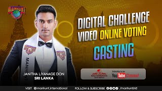 SRI LANKA - CASTING CHALLENGE 22ND MANHUNT INTERNATIONAL SUPERMODEL