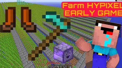 EARLY GAME sugar cane farm !!!(hypixel skyblock)