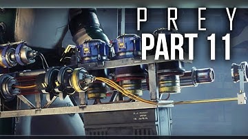 PREY Gameplay Walkthrough Part 11 - Q-BEAM / SHIPPING AND RECEIVING (Full Game)