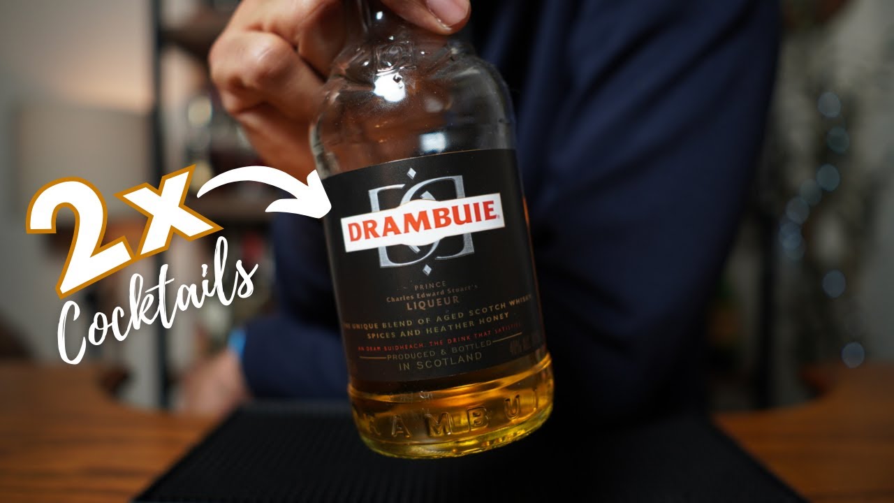 2x DRAMBUIE Cocktails ★ One Shaken & One Stirred
