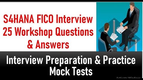 SAP FICO Workshop and Interview Questions- SAP FICO Interview Questions & Answers- SAP FICO Course