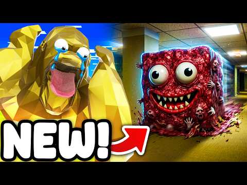 NEW MEAT CUBE MONSTER is INSANE in the NEW BACKROOMS UPDATE! (Animal Company VR)