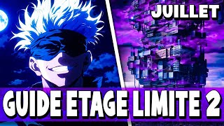 GUIDE COMPLET ÉTAGE LIMITÉ 2 ! TEAM ET STRATÉGIE 😎 (JUILLET - Jujutsu Kaisen Phantom Parade)