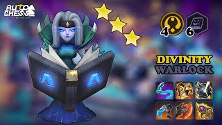 DIVINITY WARLOCK CARRY NIGHTMARE ⭐⭐⭐MORE S*CKED RECOVERY !!! - Auto Chess Mobile