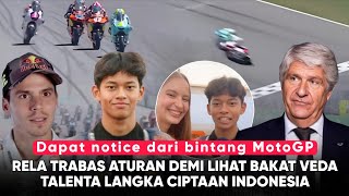 Rela Melanggar Aturan Demi VEDA, Bos FIM: Kini Semua Tahu Bakatnya” Reaksi Bintang MotoGP Lihat Veda
