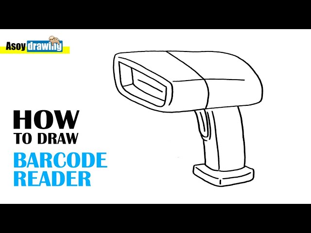 How to draw a Scanner step by step for beginners - YouTube