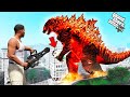 Franklin and shinchan found mechagodzilla in gta 5  gta 5 tamil  killadi gaming