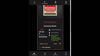 Creating Coach Account, and Registering for a Tournament.