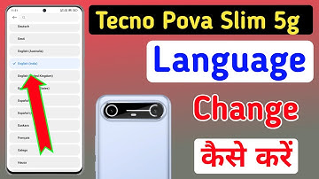 Tecno pova slim 5g me Language kaise change kare / How to change Language in Tecno pova slim 5g
