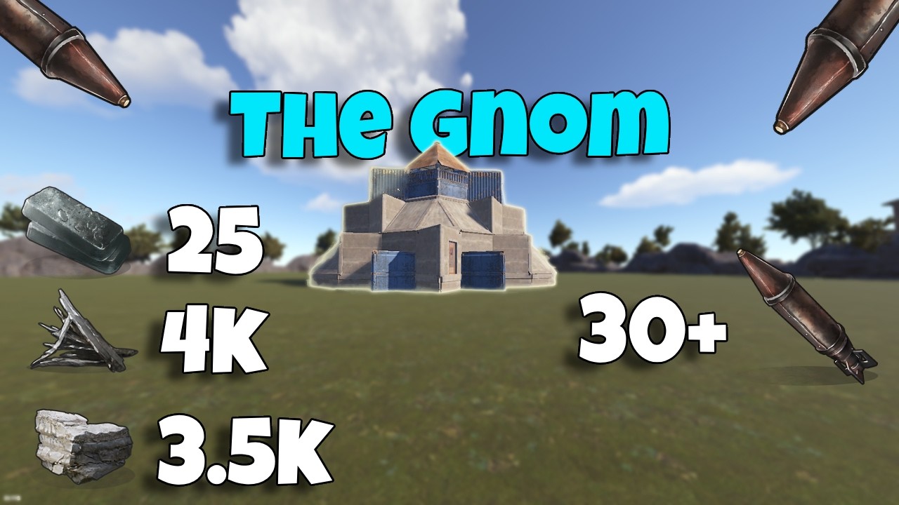 The Gnom | 30+ Rockets | (SOLO/DOU) Rust. - YouTube