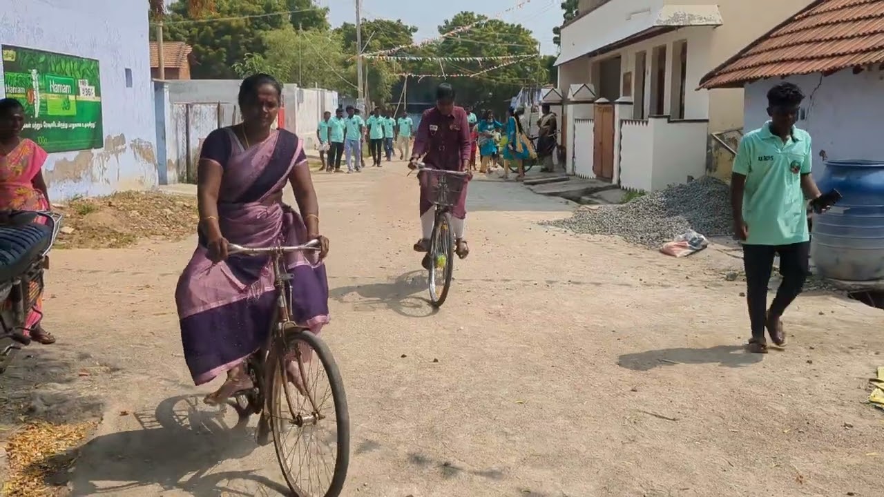 #kattalankulam #tuticorin #pongalcelebration #games #entertainment #2026 #cycle #race