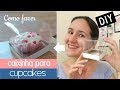 Como fazer CAIXINHA para Cupcakes (tamanho normal) - DIY