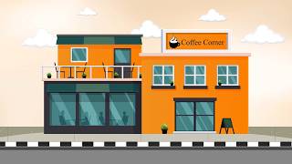 Coffee Corner Project | Animated Explainer video | Motion Graphics #explainervideo #motion #2d