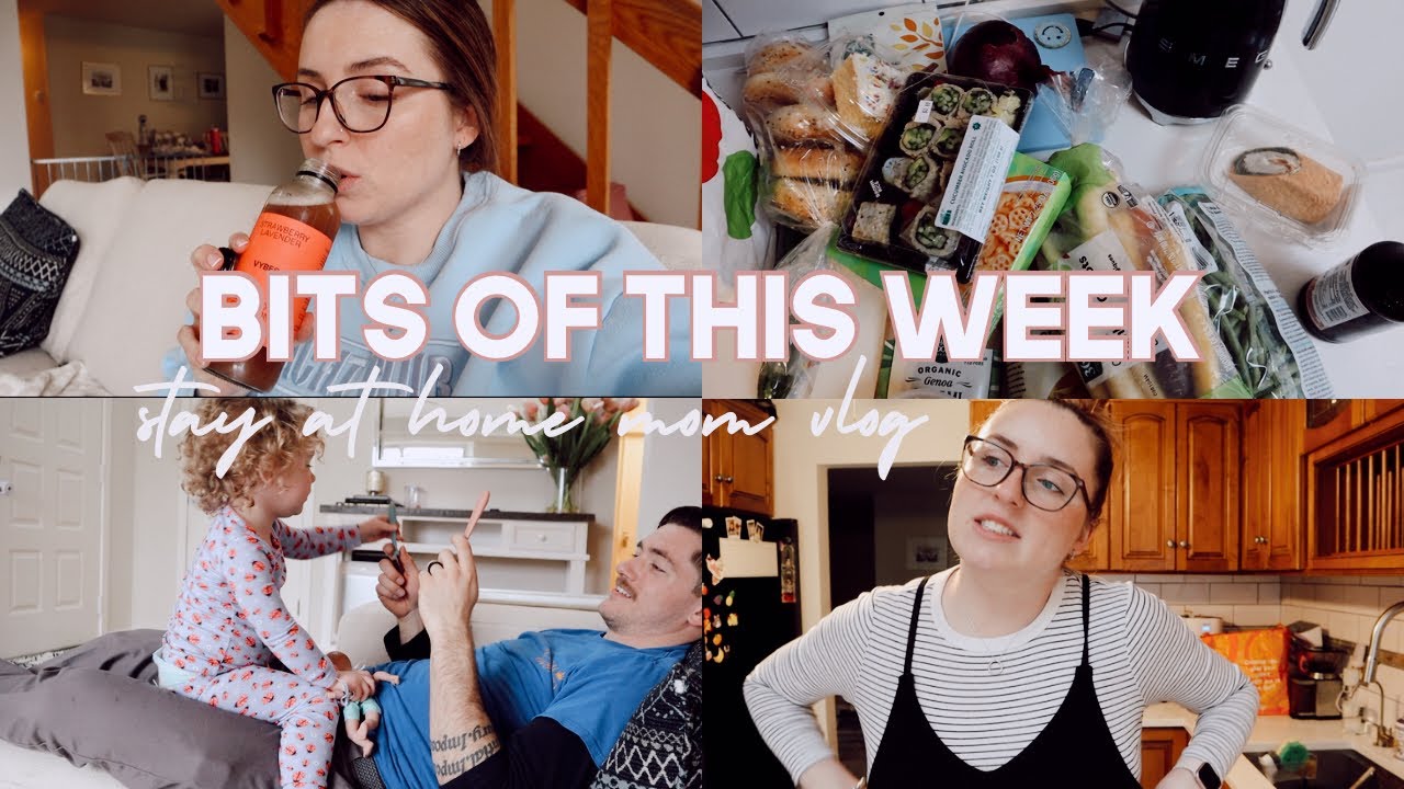 BITS OF THIS WEEK | grocery shopping, fun drinks of the day | stay at home mom vlog