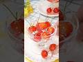 百均の製氷皿でこの美しさ!?まるごとさくらんぼゼリー #簡単レシピ #food #料理 #recipe