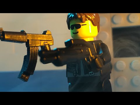 I Recreated the Terminator Police Shootout in LEGO Frame by Frame