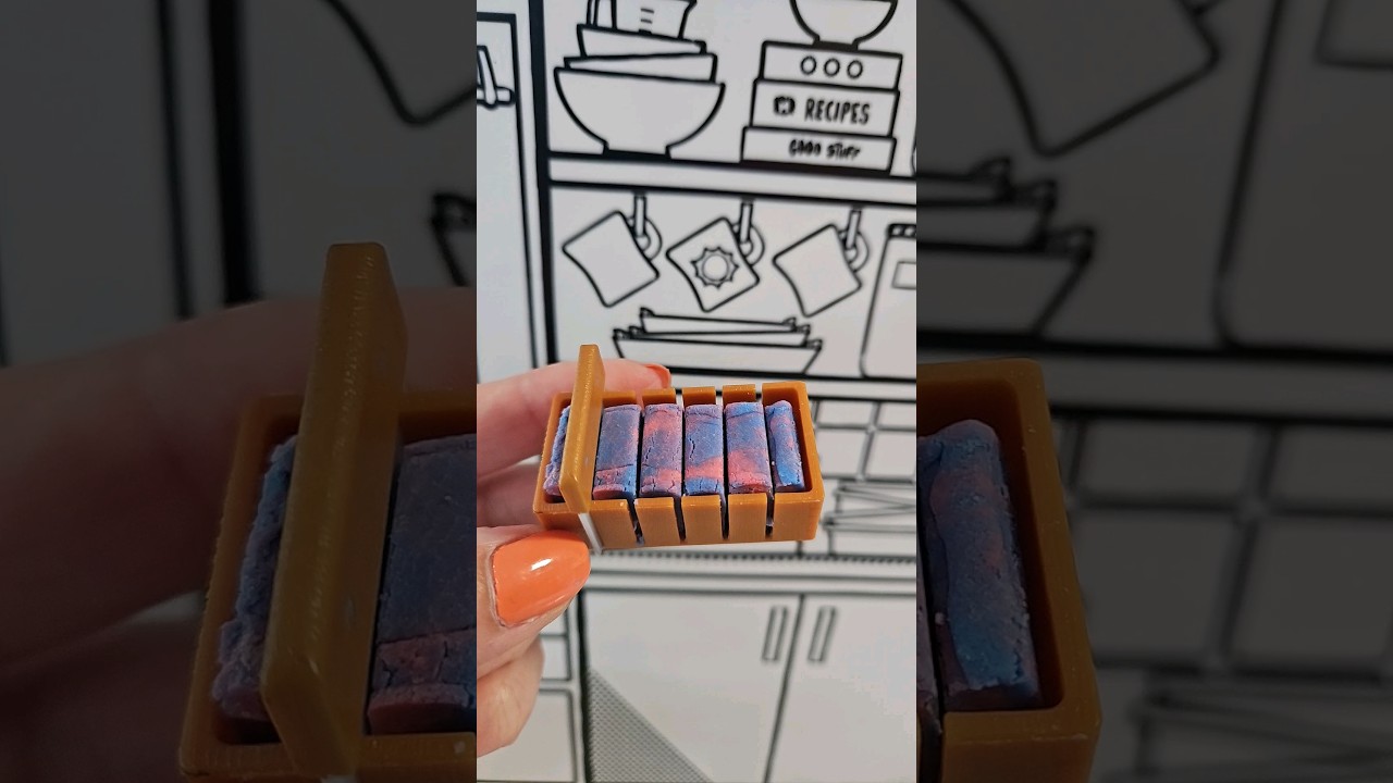 Making the world's smallest bar of soap! 