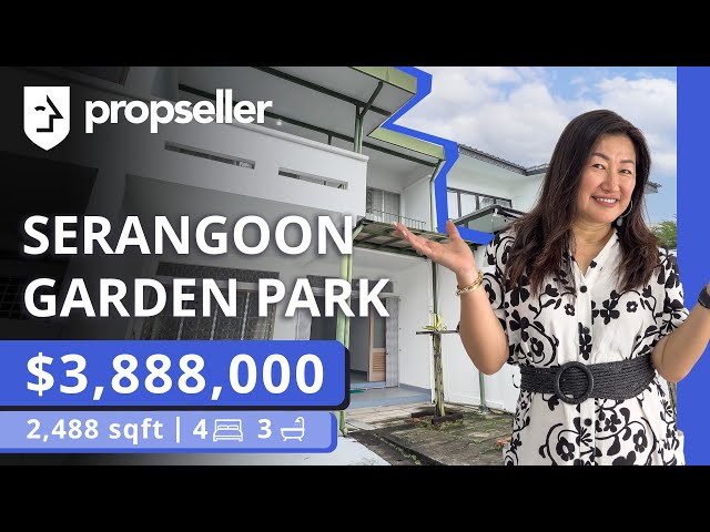 Unlock the Potential of this 2-Storey Terrace in Serangoon Garden Park | Propseller Property Tours class=