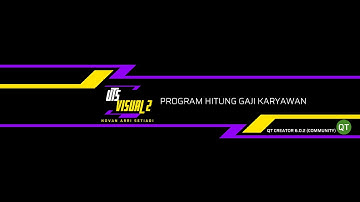 UTS Pemrograman Visual 2 - PROGRAM HITUNG GAJI KARYAWAN