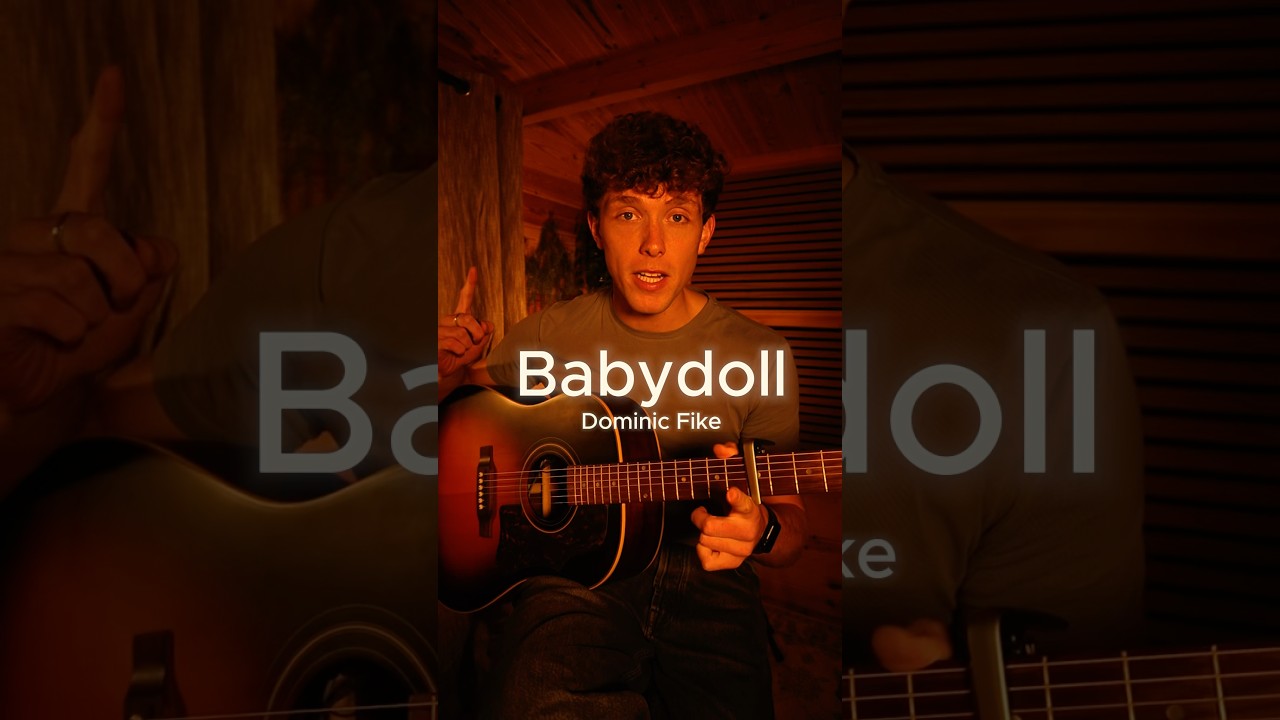 BABYDOLL | Easy Acoustic Guitar Tutorial 🎸 #guitartutorial  #babydoll