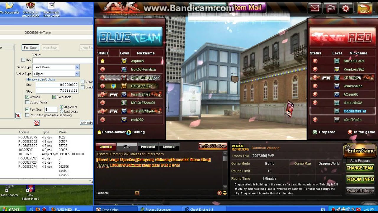 Hack ak Online new version 366 By OunRa Ny YouTube