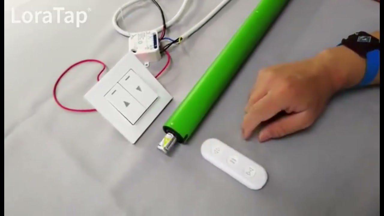 Tuya Smart Life WiFi Curtain Blind Switch Module with Remote for Roller