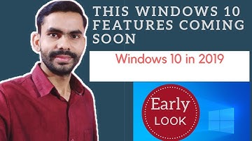 New Windows 10 Features ,Light Theme, Wallpaper, Windows Update improvements and more. Build 18282