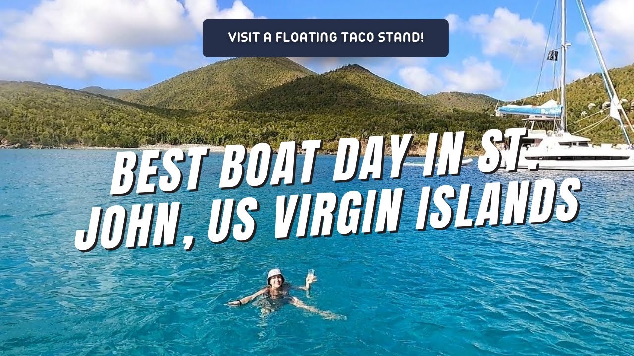 Boating to a FLOATING taco stand in the Caribbean...(Circumnavigating